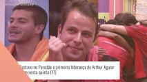 'BBB 22': Arthur Aguiar Líder, Gustavo no Paredão e Lucas ganha R$ 10 mil. Veja o VIP!