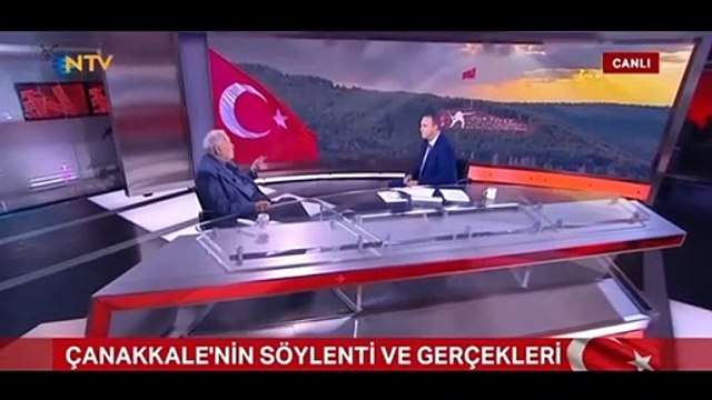 Konu: Çanakkale Zaferi! İlber Ortaylı, canlı yayında gözyaşlarını tutamadı