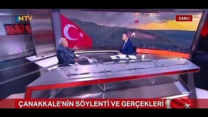 Konu: Çanakkale Zaferi! İlber Ortaylı, canlı yayında gözyaşlarını tutamadı
