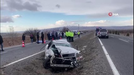 Son dakika haber: Otomobil refüje çıkarak takla attı: 1 ölü, 2 yaralı
