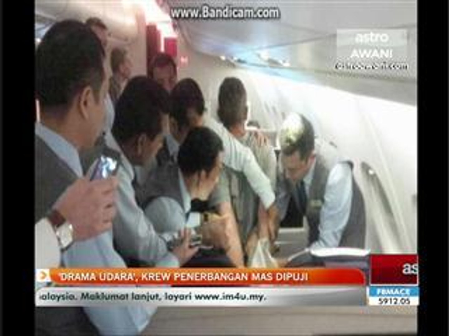 'Drama udara', krew penerbangan MAS dipuji