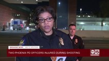 Chief Williams provides update on 2 officers injured