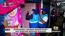 Cercado de Lima: PNP y MML realiza operativo contra explotación sexual