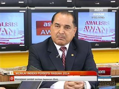 Menilai indeks persepsi rasuah 2014