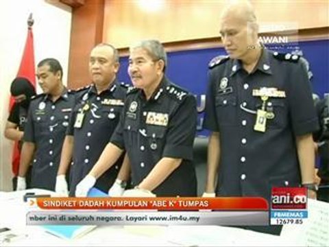 Sindiket dadah kumpulan 'Abe K' tumpas