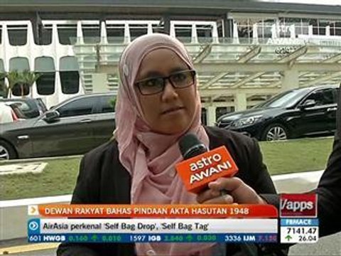 Perkembangan Dewan Rakyat bahas pindaan Akta Hasutan 1948