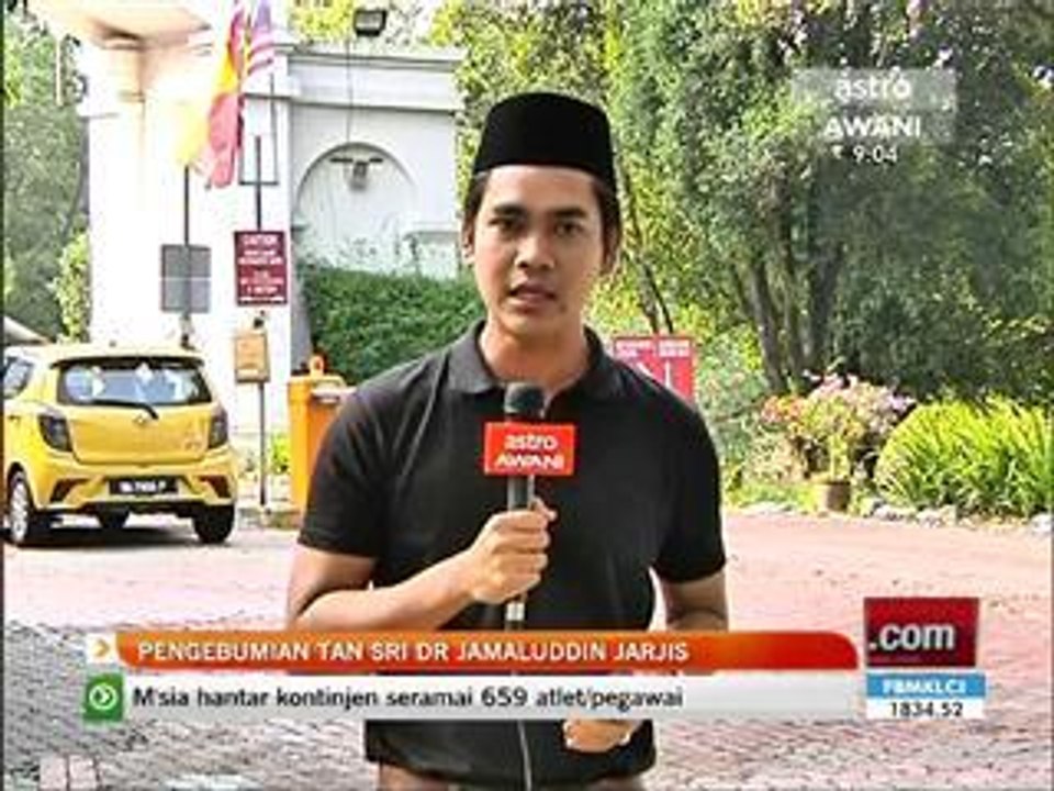 Perkembangan pengebumian Tan Sri Dr. Jamaluddin...