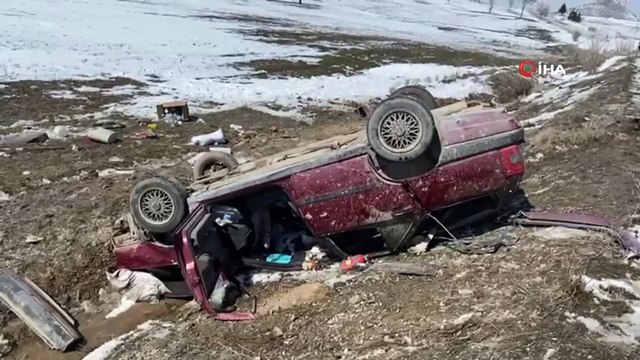 Ekipler sevk edildi! Sürücü feci kazada olay yerinde can verdi