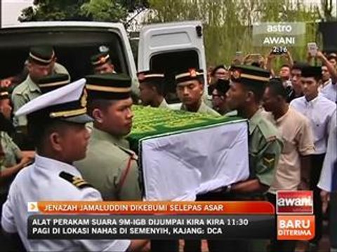 Jenazah Jamaluddin dikebumi selepas Asar