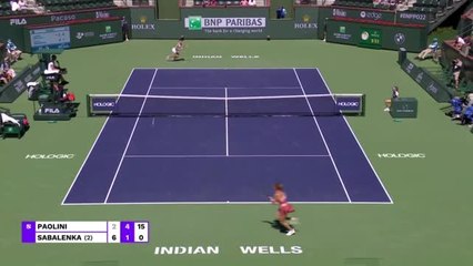 Highlights: Paolini dreht Match gegen Sabalenka