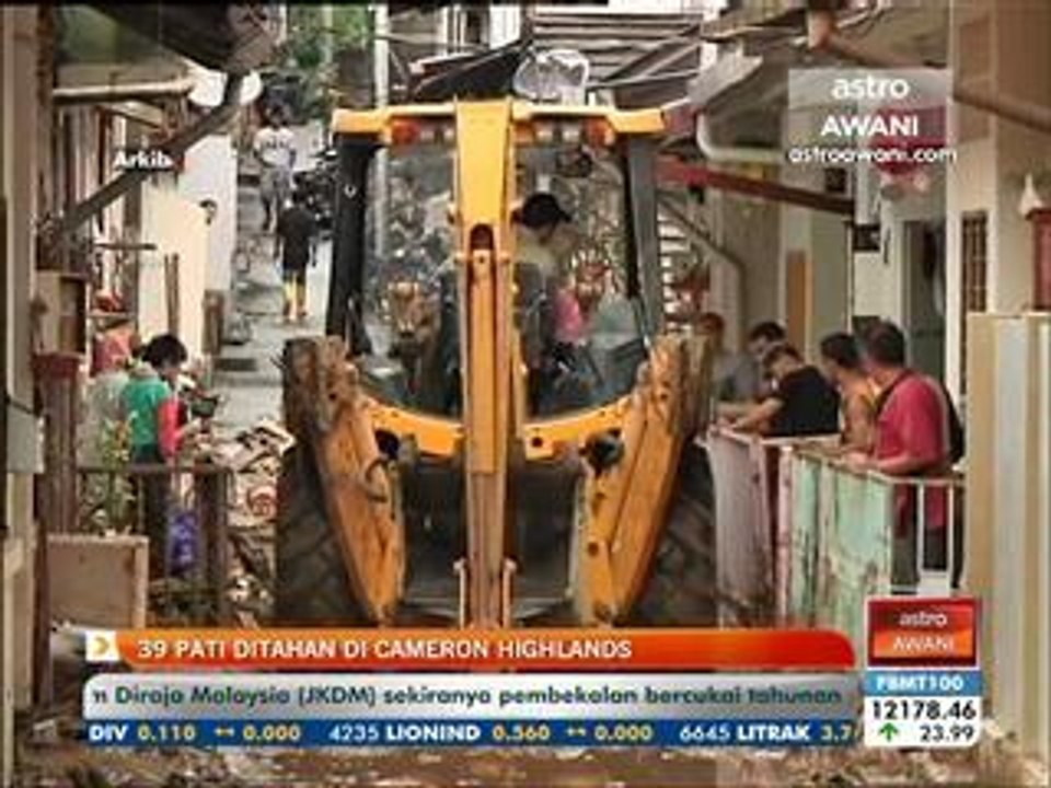 39 PATI ditahan di Cameron Highlands
