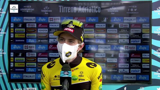 Tirreno Adriatico 2022 - Jonas Vingegaard : Im very happy, Tirreno-Adriatico is a big race, I'm very proud of my week here
