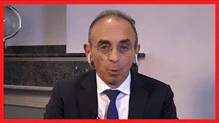 Éric Zemmour victime d'un jet d'œuf sur la tête,il réagit et annonce qu'il ne va"pas porter plainte"