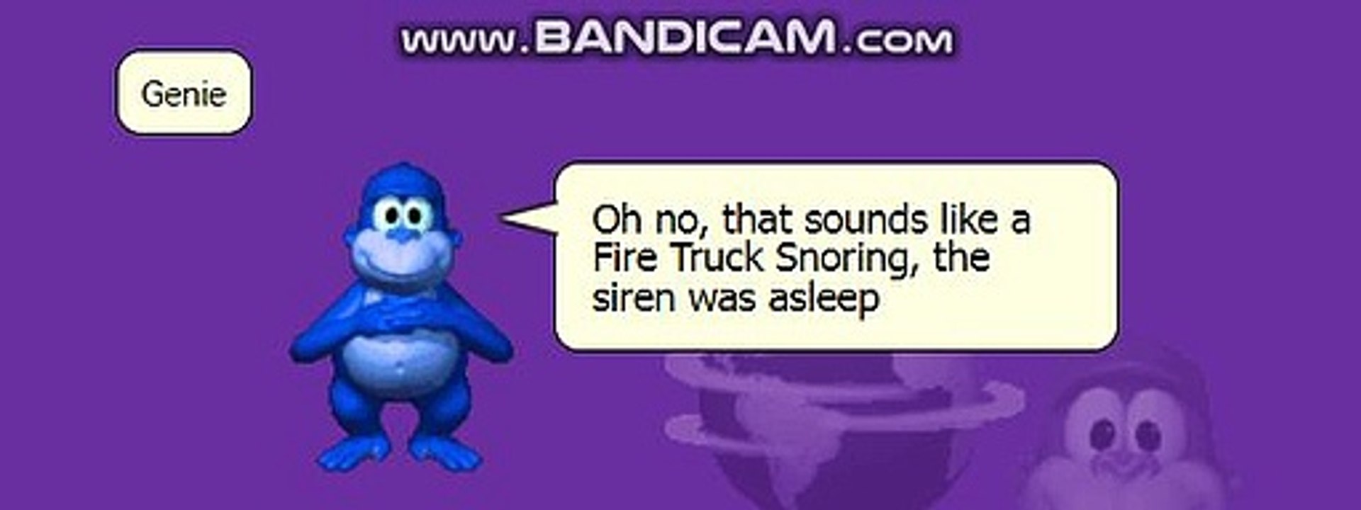 BonziWORLD: Fire Truck Snoring