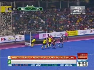 Malaysia tewas 2-4 kepada New Zealand pada aksi sulung