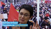 Nathalie Arthaud, candidate Lutte Ouvrière à la Présidentielle 2022, dans les pas d'Arlette Laguiller