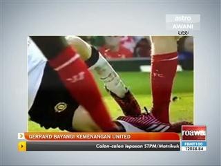 Gerrard bayangi kemenangan United