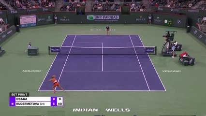 Indian Wells - Osaka battue au deuxième tour