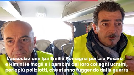 Ucraina, spedizione al confine per portare i profughi in Romagna. La videointervista