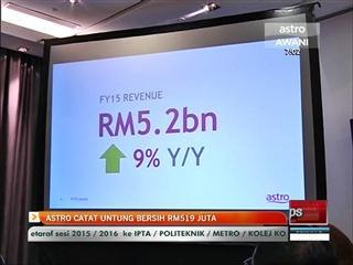 Astro catat untung bersih RM519 juta