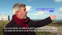 Au large du Finistère, l'île de Sein inquiète face au changement climatique