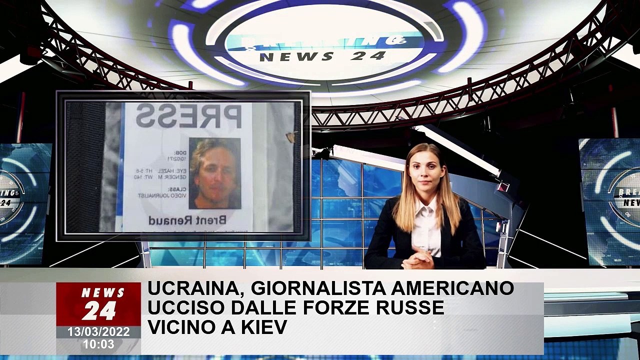 Ucraina, giornalista americano ucciso dalle forze russe vicino a Kiev
