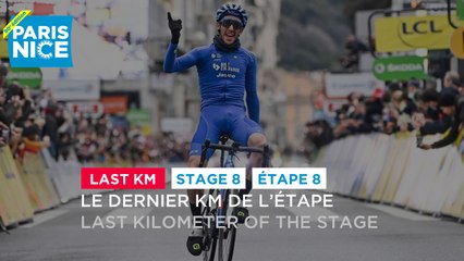 Flamme Rouge / Last KM - Étape 8 / Stage 8 - #ParisNice2022