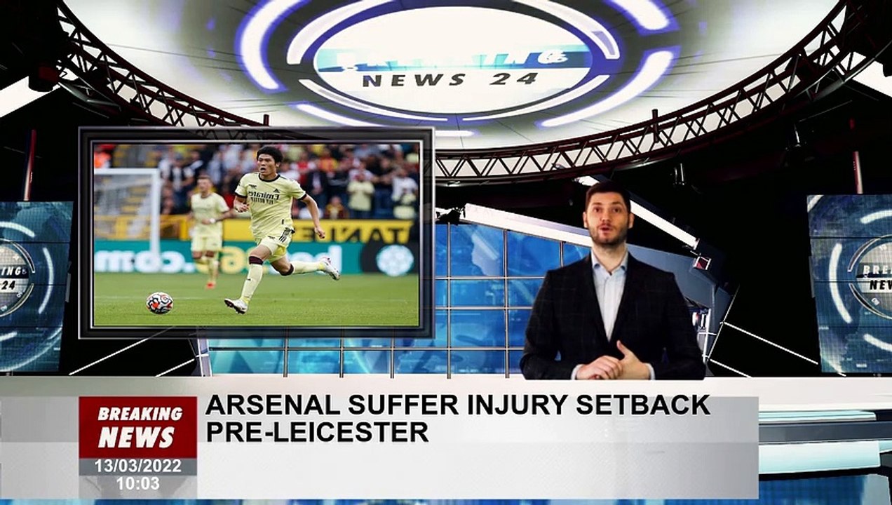 Arsenal suffer injury setback pre-Leicester