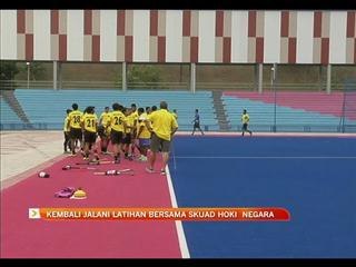 Kembali jalani latihan bersama skuad hoki negara