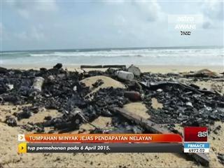 Tumpahan minyak jejas pendapatan nelayan