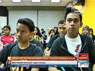 Impak GST ke atas bayaran pusat tuisyen berskala besar