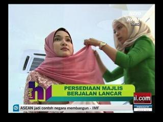 Persediaan majlis berjalan lancar - Hanis Zalikha