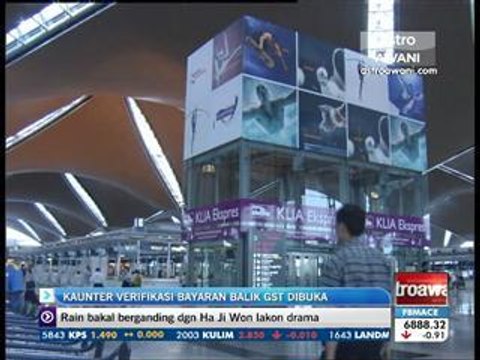 Kaunter verifikasi bayaran balik GST dibuka