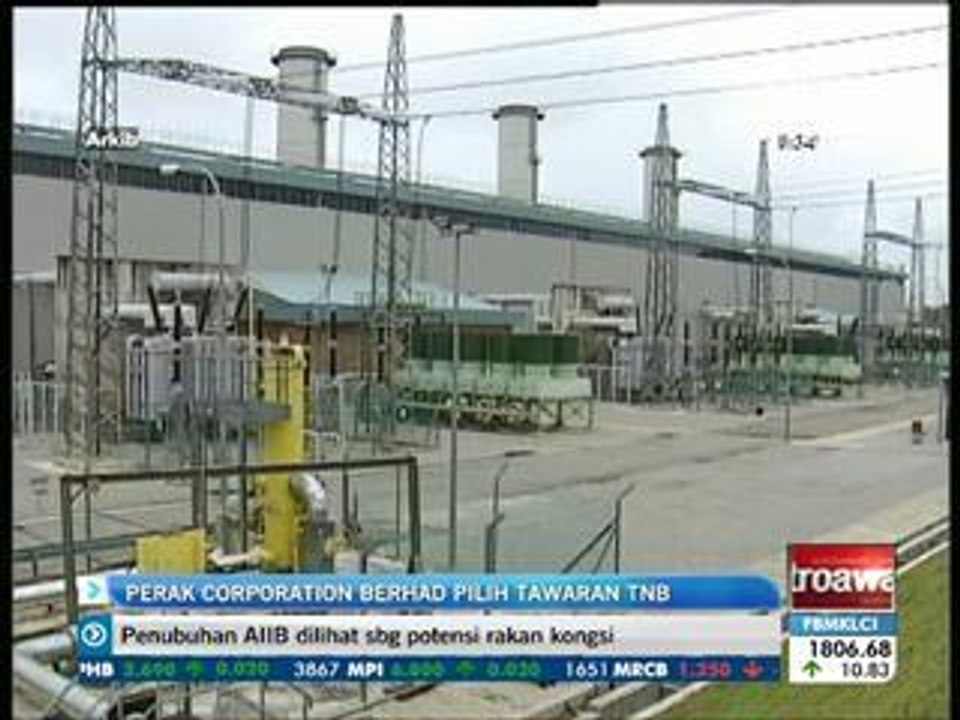 Perak Corporation Berhad pilih tawaran TNB