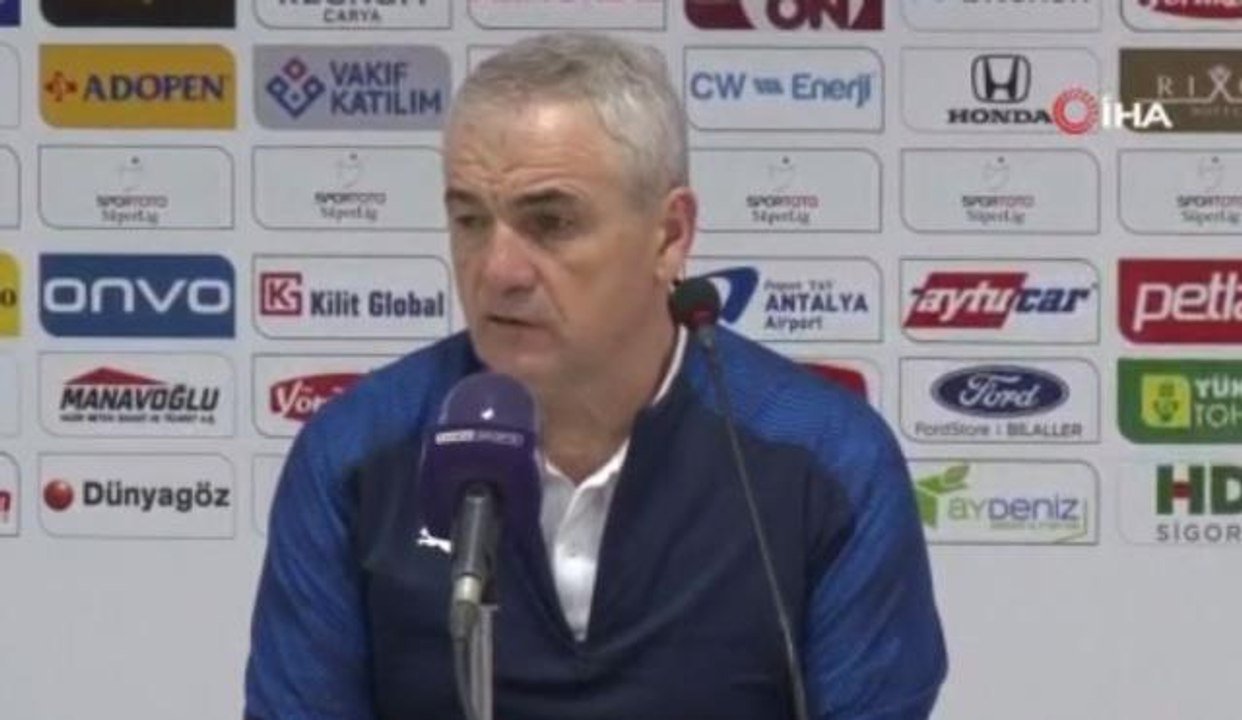 Rıza Çalımbay: "Adana Demirspor'dan puan almak istiyorsak agresif olacaksın"