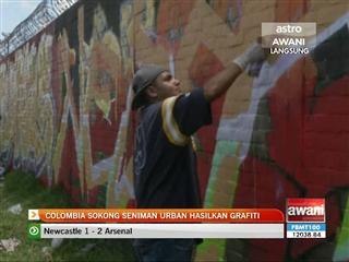 Colombia sokong seniman urban hasilkan grafiti