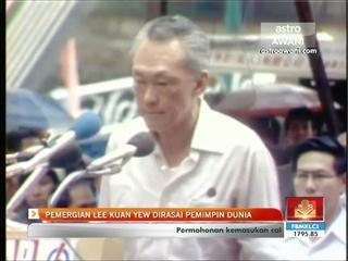 Pemergian Lee Kuan Yew dirasai pemimpin dunia