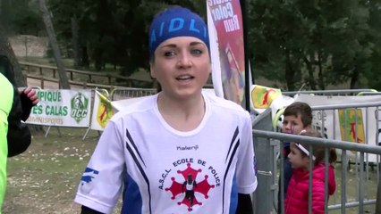 Léa Dessupoiu : "Très contente de représenter la police nationale"