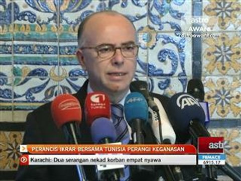 Perancis ikrar bersama Tunisia perangi keganasan