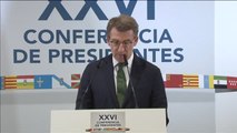 Feijóo aplaude que el Gobierno se haya comprometido a bajar los impuestos
