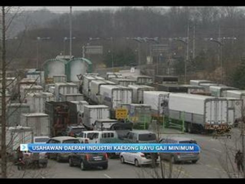 Usahawan daerah industri Kaesong rayu gaji minimum