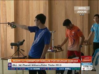 Medan uji kemampuan sebelum pertarungan sebenar