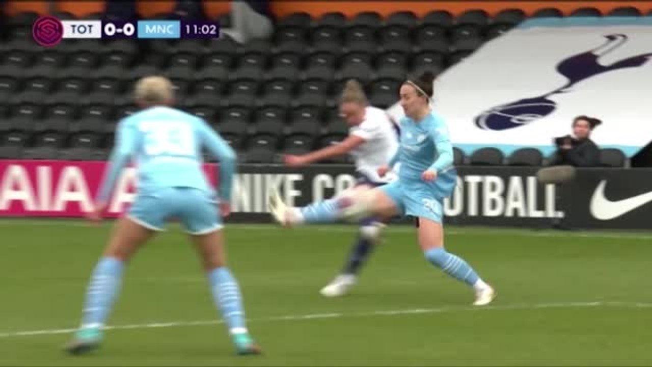 Highlights: City siegt gegen Spurs in WSL-Partie
