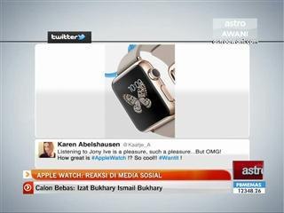 Apple Watch: Reaksi di media sosial