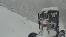 KAHRAMANMARAŞ - Kardan kapanan 112 mahalle yolu ulaşıma açıldı