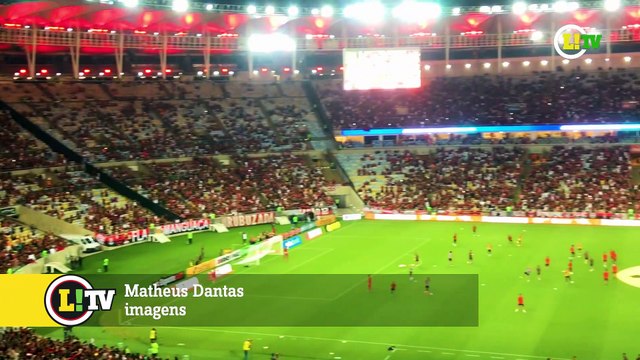 A TORCIDA FLAMENGO FEZ A FESTA NO RETORNO DO MARACANÃ