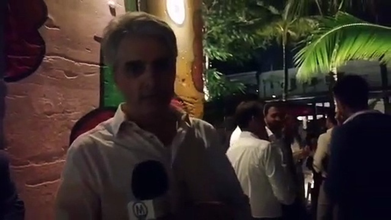 Miami  Intervista a Luca Poles imprenditore del vino all'incontro della  Camera di Commercio Italy America