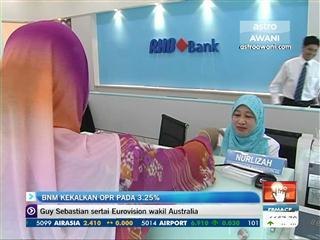 BNM kekalkan OPR pada 3.25%