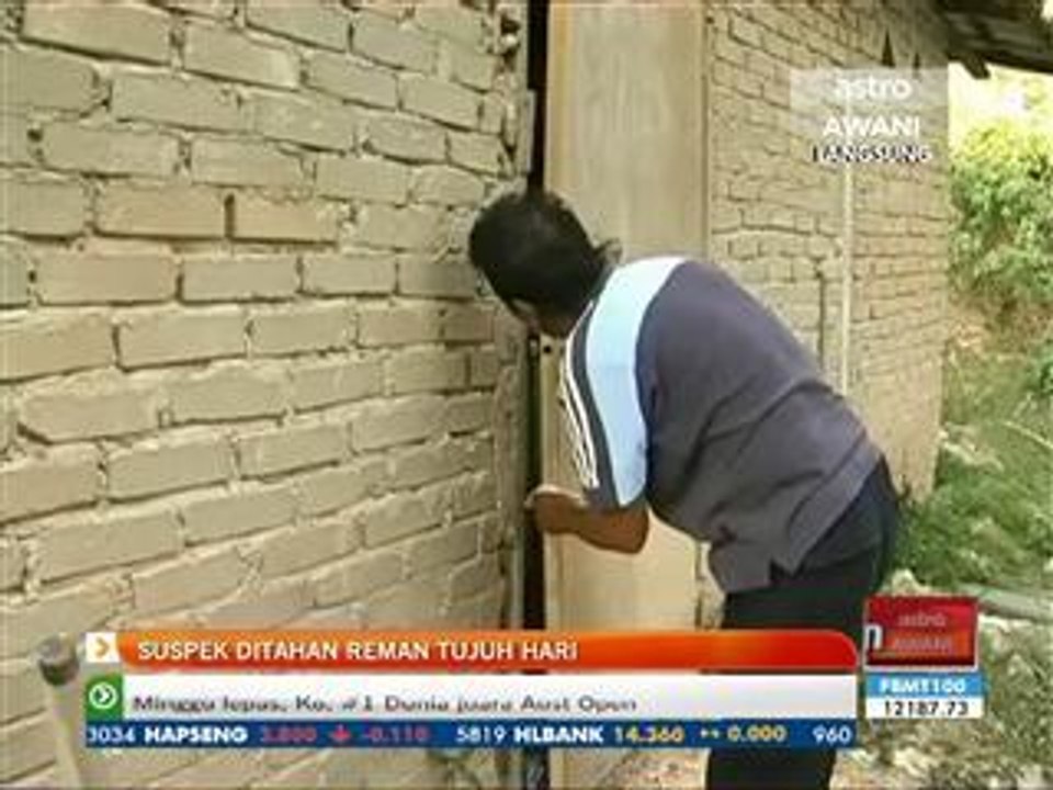 Suspek ditahan reman tujuh hari