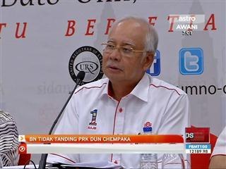 BN tidak tanding PRK DUN Chempaka
